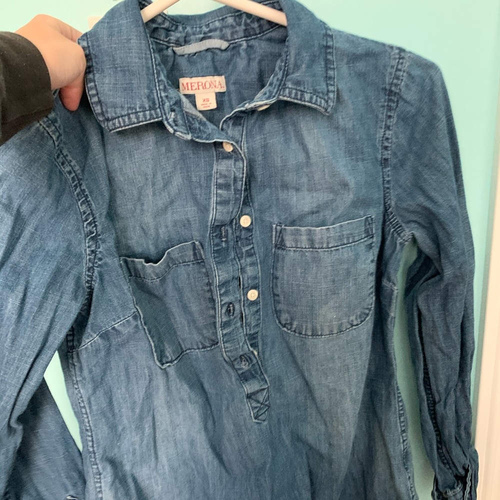 Kids Denim Shirt